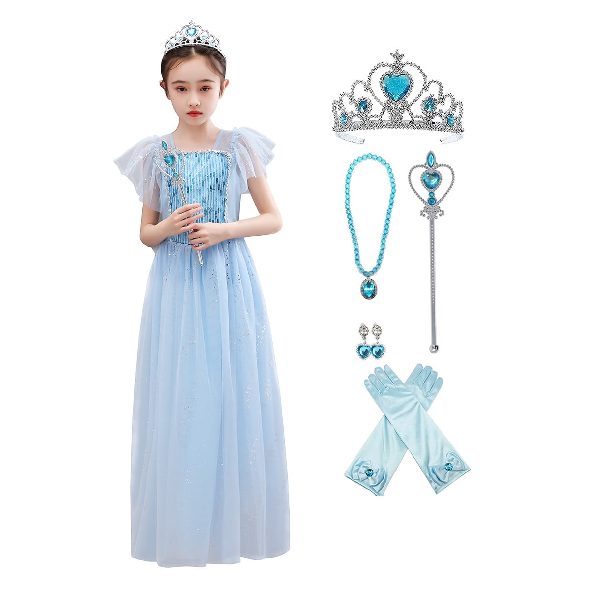 luxury elsa dress