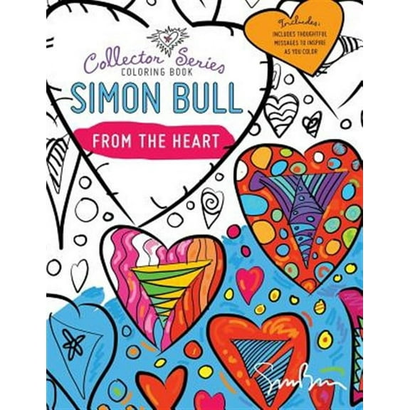 Simon Bull Coloring Book: From the Heart