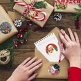 thumbnail image 5 of 500 piezas de pegatinas navideñas en rollo, etiquetas de Navidad para sobres de vacaciones de invierno, etiquetas adhesivas para fiestas de Navidad, libros, tarjetas, decoración, regalo, 5 of 5