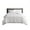 White, variant on Gracie Mills Freddy Featherless Cotton Down Alternative Comforter - GRACE-4219