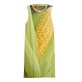 thumbnail image 3 of corn cob Spring Summer Dresses for Women Fashion T-shirt Dress Casual Sleeveless Loose Sundress with Pockets, 3 of 5