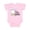 AD-Pink, variant on My 1st Easter with Cute Bunny and Carrot Boys or Girls Baby Bodysuit