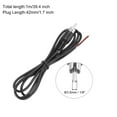 thumbnail image 2 of Uxcell 5Pcs Adaptador de Cable de Audio RCA Macho a Alambre Desnudo para Amplificador, Receptor, Altavoces 39.4", 2 of 6