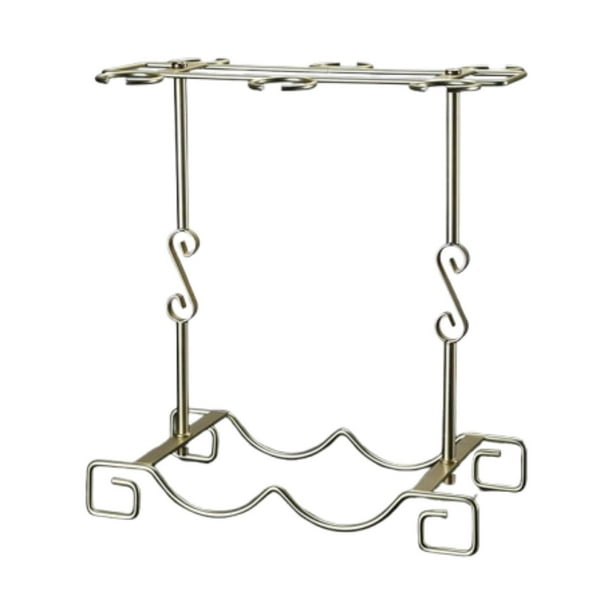 Soporte de cristal para encimera, mesa o vaso, escurridor de aire creativo de hierro para tazas A