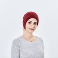 thumbnail image 5 of Jusqu'à 10$ Chapeaux Bombardier Rouges Femmes&Hommes Hiver Tricot Décontracté Chapeaux Chauds Foulard Chapeau en Laine Tricoté Double Usage Protection des Oreilles Chapeau Coupe-Vent, 5 of 5