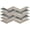 Glider, variant on SAMPLE-Flight 2" x 4.25" Glass Herringbone / Chevron Mosaic Wall Tile