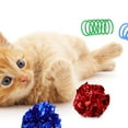 thumbnail image 3 of PBPBOX Cat Crinkle Balls for Indoor Cats 5 X Crinkle Ball Plastic Set, 3 of 5