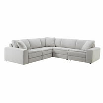 Roundhill Furniture Breton Contemporary 5-Piece L-Sectional Sofa