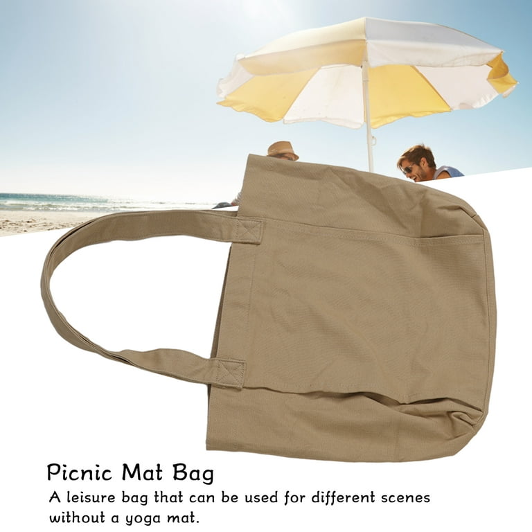 Yoga Mat Bag Carrier for Women ,Shoulder Bag Carryall Canvas Gym