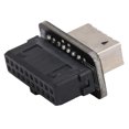 thumbnail image 3 of Motherboard Usb3.0 19p/20p To Type-e Adapter Motherboard Usb3.0 19p/20p To Type-e 90 Degree Adapter Motherboard Usb3.0 19p/20p To Type-e Vertical Adapter Computer Accessories, 3 of 8