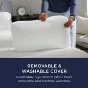 Tempur Pedic Memory Foam Dual Sided 2 in 1 Pillow, Queen Size, Adult