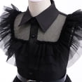 thumbnail image 4 of Vestido de malla para niñas, vestido largo para fiestas y actuaciones, vestido para niños, 4 of 4