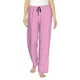 thumbnail image 1 of Balery Pink Pantalones de pijama para mujer, pijamas ultraligeros, pantalones de estar por casa-XX-Large, 1 of 6