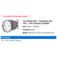 thumbnail image 2 of Turn Signal Relay - Compatible with 1991 - 1995 Chevy C3500HD 1992 1993 1994, 2 of 2