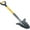 Yellow, variant on SHFD3 40" Yellow Garden Spade Shovel - Gardening Shovel with a 9" x 11" Beveled Blade, Steel-Reinforced Fiberglass Long Handle & Cushioned D-Grip - Digging Spade for Planting