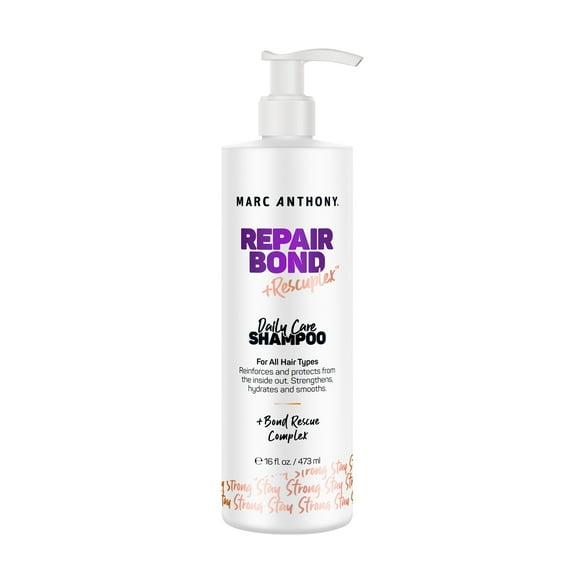 Marc Anthony Repair Bond Plus Rescuplex Daily Hair Shampoo for All Hair Types, 16 fl oz