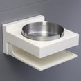 thumbnail image 2 of Cenicero multifuncional para baño, montado en la pared, sin perforaciones, para el hogar, 2 of 10