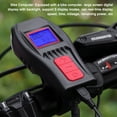 thumbnail image 3 of Bike 3 in 1 Multifunctional Front Headlight with Digital Bike Computer 120dB Horn Support 4 Modes for MTB Mountain Bike Road Bike, 3 of 6