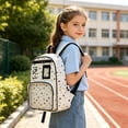 thumbnail image 5 of Cute Ita Bag Backpack, Aesthetic Large Capacity Daypack with Pin Display Window, Versatile Travel Backpack for Conventions, Everyday Use, and Streetwear Style, 5 of 7