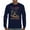 Navy Blue, variant on US Army 250 Anniversary Long Sleeve T-shirt Military Veteran DD 214 Patriotic