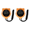 thumbnail image 1 of Wisewang Compact Stopwatch Counter High Accuracy For Active Lifestyles Orange Versatile 2Set, 1 of 6