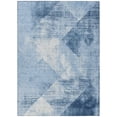 thumbnail image 2 of Addison Rugs Machine Washable Indoor/ Outdoor Diamond Ombre Chantille Rug Sky - 5' x 7'6", 2 of 5