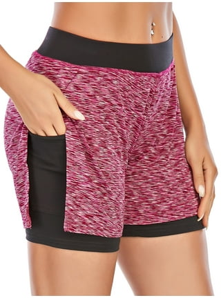 Womens Double Layer Shorts