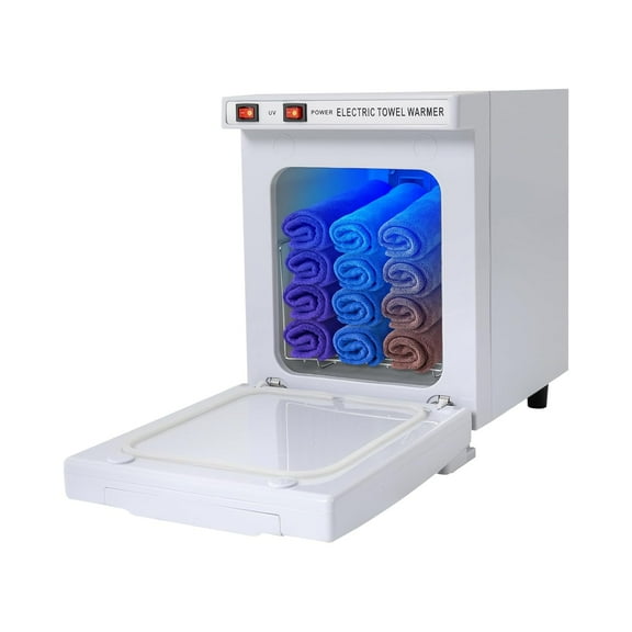 Hot Towel Warmer, Towel Warmer Cabinet, Spa Hot Towel, Hot Bath Towel Warmer Heating Use for Spa, Hair Beauty, Salon Equipment and Home, 11.6 * 8.3 * 10.3in (White)