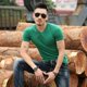 thumbnail image 3 of Camisetas para hombre, camiseta de secado rápido, camiseta ajustada para hombre, camiseta lisa para gimnasio, músculos lisos, ajustada, amarilla, manga corta, moda, caliente, 3 of 5