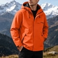 thumbnail image 5 of StSilkitty Rain Jacket for Men Windbreaker Waterproof Hooded Jacket Coat with Pockets Full Zip up Long Sleeve Raincoat, 5 of 9