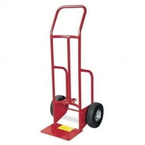 Dayton Drum Hand Truck,650 lb.,Steel,Red 6W854