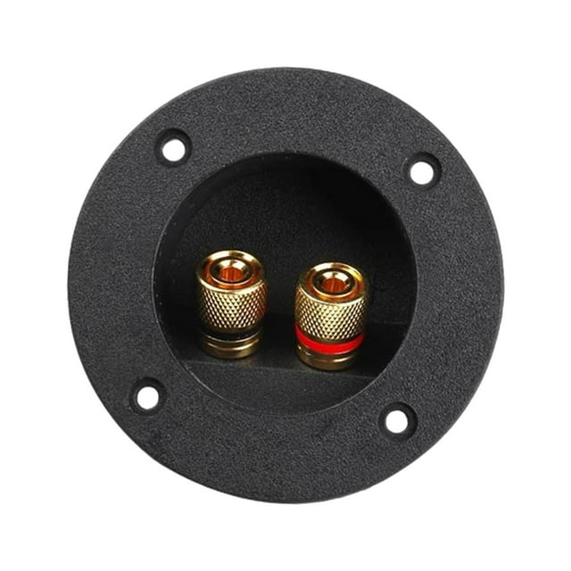 Post De Unión De Unión Compacta Redonda De Terminal Redondo Para El Subwoofer Del Subwoofer De Automóvil Terminal De Terminal De La Caja Del Altavoz 3
