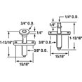 thumbnail image 2 of Prime Line Produits N7291 Pivot Supérieur Bi-Fld & Gu N 7291, 2 of 2
