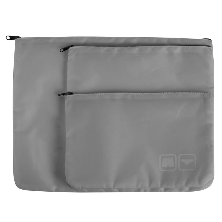 G-Force 6 Piece Ultimate Polyester Traveling Set in Gray
