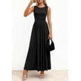 thumbnail image 4 of PRETTYGARDEN Summer Maxi Dresses for Women Sleeveless A Line Flowy Long Casual Sundress Wedding Guest Fashion Clothing, 4 of 9