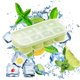 thumbnail image 2 of Bandeja de hielo casera de goma suave para helados, refrigerador, máquina de hielo, tapa de la caja de hielo, bandeja de hielo, 2 of 3