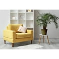 thumbnail image 3 of Simply Daisy 20" x 20" Modern Monogram Decorative Throw Pillow, Olive, 3 of 3