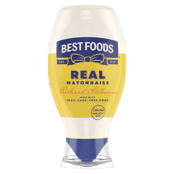 Best Foods Real Mayonnaise, Sandwich Spread Condiments, 20 fl oz Squeeze Bottle​