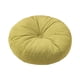 thumbnail image 4 of Cojín de suelo redondo para meditación, decorativo y elegante, para el hogar, sofá, silla, cama, coche, balcón y sala de estar. Verde, 4 of 8