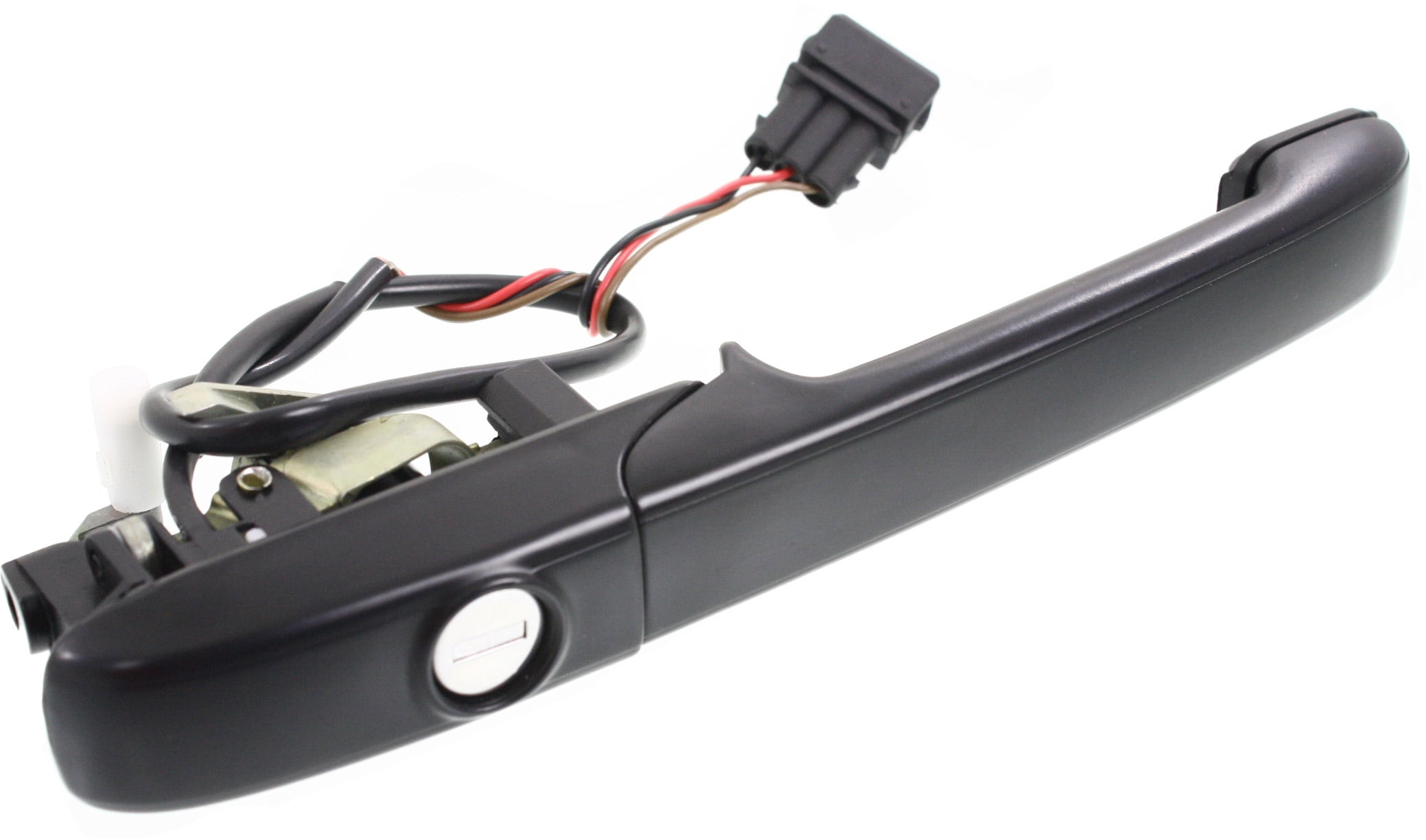 Replacement REPV462144 Exterior Door Handle Compatible with 1994-1997 Volkswagen Passat Front, Left Driver Textured Black