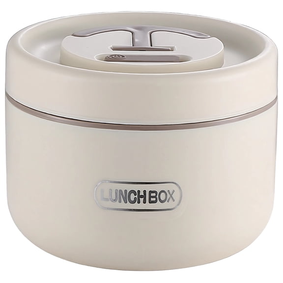 Insulated Box for Adults, 304 Stainless Steel Bento Box Leak-Proof & Microwave Safe, 650mL Thermal Container for Work