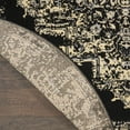 thumbnail image 4 of Nourison Grafix Center medallion Black 4' x RoundArea Rug (4 round), 4 of 8