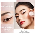 thumbnail image 2 of Sombra de ojos en crema Oulac Shimmer, impermeable, de larga duración, 6 ml, 2 of 8