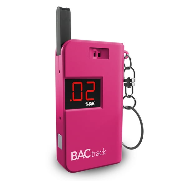 BACtrack Alcootest Porte-Clés (Rose) Alcootest Porte-Clés Ultra-Portable pour Usage Personnel