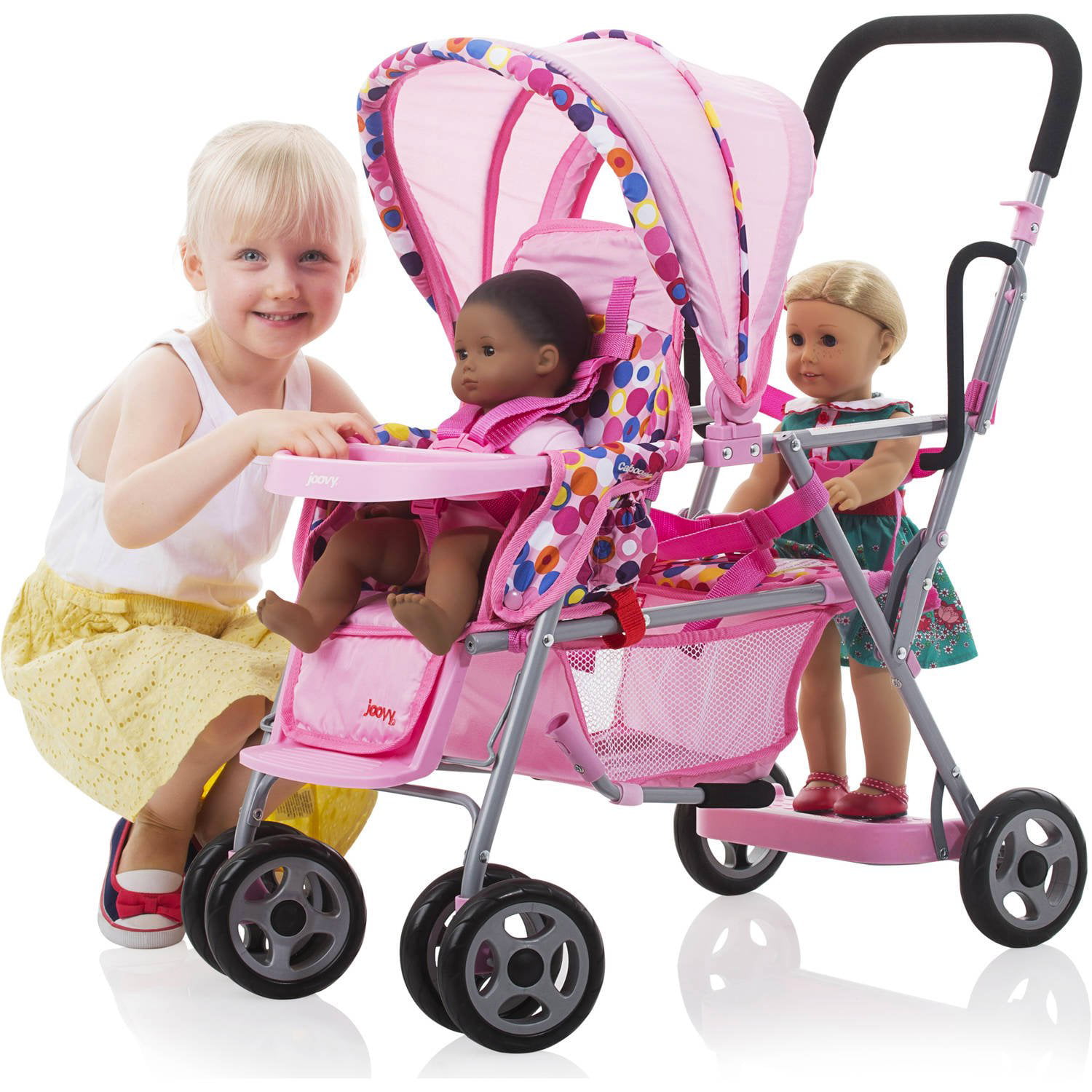 joovy toy stroller pink