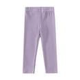 thumbnail image 5 of GPAECEAD BABY Toddler Kids Girls Boys Soft Comfy Modal Tencel Solid Raglan Sleepwear Pajamas Pjs 2pcs Set 6Months-7Years Purple, 5 of 5