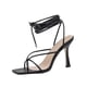 thumbnail image 1 of Sandalias de verano para mujer, banda estrecha, punta cuadrada, tacones altos, correa cruzada, zapatos en forma de V Wmkox8yii  hfjk4449, 1 of 3