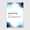 Advertising Definition, variant on Ingénue Definition Elegant Wall Art – Minimalist Blue Abstract Canvas for Bedroom - 8x12 inches