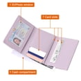 thumbnail image 4 of SUTENGDA 3D Duck Wallet  Mini Folding Purse  Holder ID Window Purse  Multi Slot Card Pack  Purpel, 4 of 8
