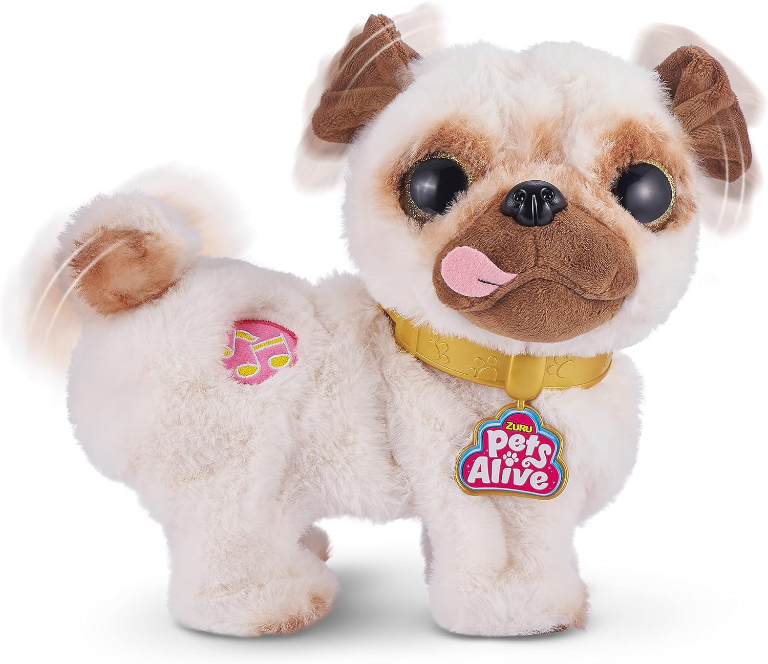 ZURU Pets Alive: Poppy The Booty Shakin? Pug - Walmart.com